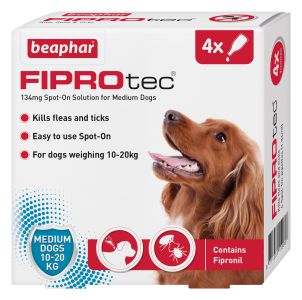 Beaphar FIPROtec® Spot-On for Medium Dogs