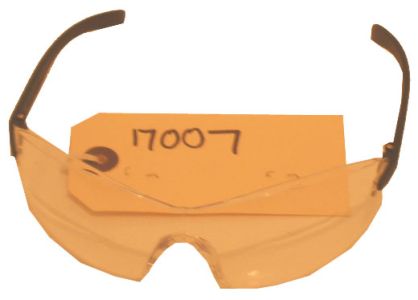 Glasses Safety/Sport Yellow/Clear Lenses