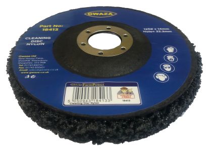 Disc Cleaning Nylon 125mm M14x2