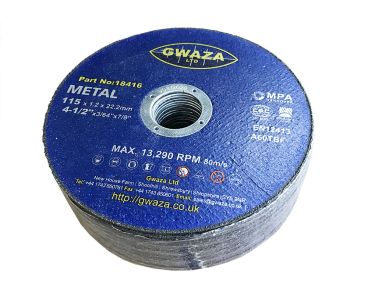 Disc Cutting Metal Thin 115x1.2x22.2mm(4.1/2")
