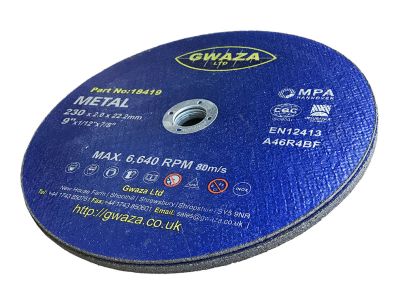  Disc Cutting Metal Thin 230x2 x 22.2mm (9")