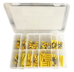 Workshop Kit YELLOW Pre-insulated terminals 110pc