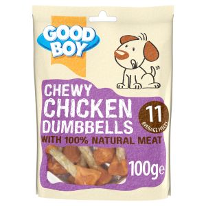 GBoy Pawsley Chicken Dumbbells 100G