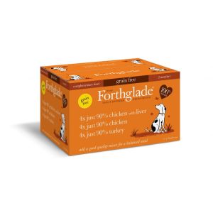 Forthglade Just Grain Free Poultry Mix 12 pack