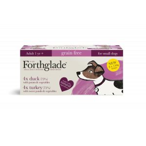 Forthglade Complete Grain Free Small Dog Duck & Turkey 8x150g