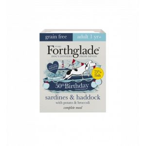 Forthglade Complete Sardines & Haddock 395g Birthday Limited Edition
