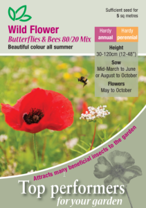 Wild Flower Mix Butterflies & Bees                