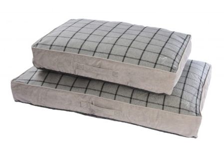 Camden Sleeper Large (71x107x13cm) Grey Check