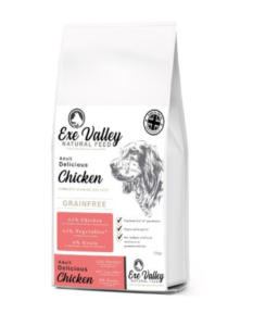 Exe Valley Grain Free Adult Chicken 10kg                    