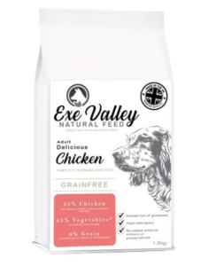 Exe Valley Grain Free Adult Chicken 1.8kg                   