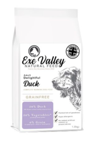 Exe Valley Grain Free Adult Duck 1.8kg                      