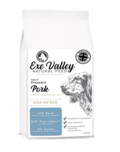 Exe Valley Grain Free Adult Pork 1.8kg                      