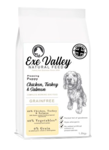 Exe Valley Grain Free Puppy 1.8kg                           