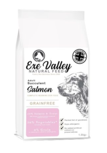 Exe Valley Grain Free Adult Salmon 10kg                     