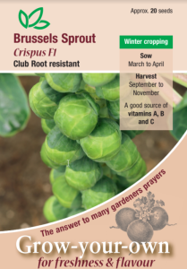 Brussels Sprout Crispus F1                     