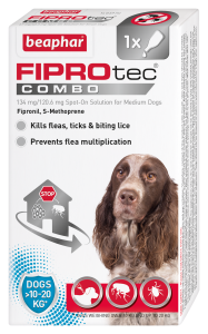 Beaphar FIPROtec® COMBO for Medium Dogs