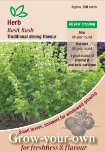 Herb Basil Bush                        