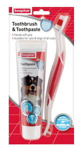 Beaphar Toothbrush and Toothpaste