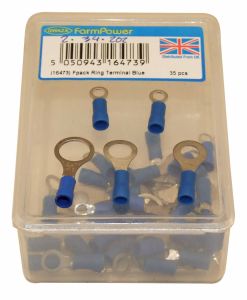 FPack Assorted Ring Terminal - Blue (35)