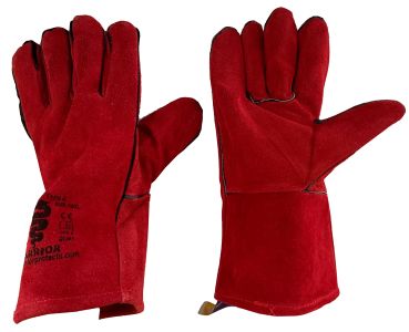 Gauntlets Welding (Pair) Red