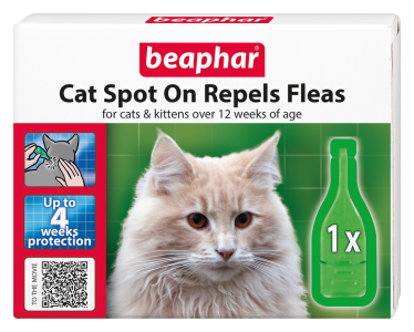 Beaphar Cat Spot On Repels Fleas