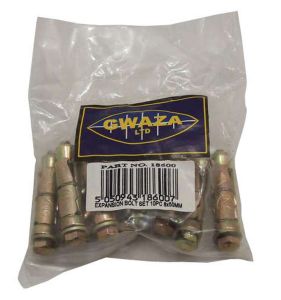 SC Expansion Bolt Set 6 x 75mm 8 pcs