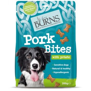 Burns Treat Sensitive Pork