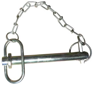Pin Towing 3/4 x 6" with linch pin + chain
