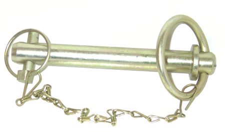 Pin Towing 7/8 x 6 inch with linch pin + chain