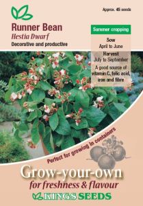 Runner Bean Hestia Dwarf                          