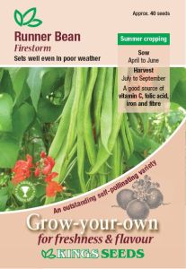 Runner Bean Firestorm                              
