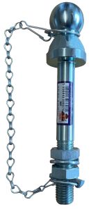 Pin 50mm Ball 1 1/4 x 6 1/4 inch 1.1/4" NF Thread