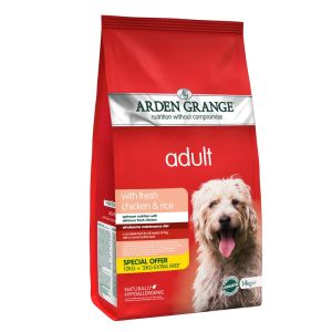 Arden Grange Dog Adult Chicken & Rice 12Kg