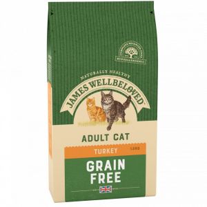 James Wellbeloved Cat Adult No Cereals Turkey & Veg 1.5kg