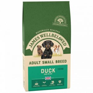 James Wellbeloved Duck & Rice Adult Small Breed 7.5kg