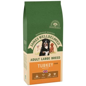 James Wellbeloved Adult Dog Turkey & Rice Large Breed