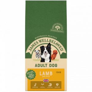 James Wellbeloved Lamb & Rice Kibble Adult Maintenance 15kg 