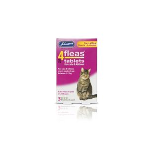 Johnson's 4fleas Kitten/Cat Tabs