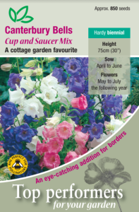 Canterbury Bells Cup & Saucer Mixed              