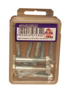 Fpack Shearbolt 8.8TS M8 x 50 + Nyloc nut (10)