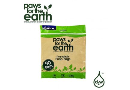 Flat Pack Waste Bags 40pc