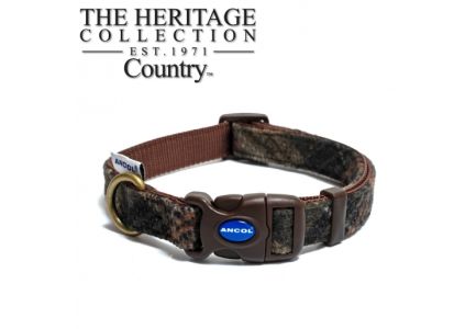 Country Check Adjustable Collar 30-50cm