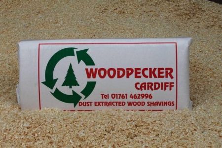 Woodpeck Dust Extracted Small Flake Shavings
