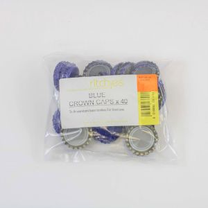 Crown Caps (Blue) 40 pack