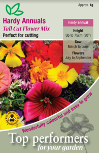 Hardy Annuals Tall Cut Mix 1G Kings                         