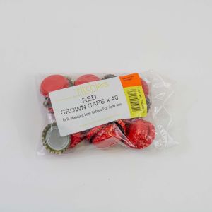 Crown Caps (Red) 40 pack