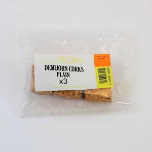 Corks Demijohn Plain 3's