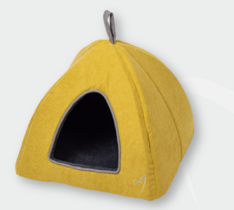 Gor Pets Camden Pyramid Bed (40x40x40cm) Mustard