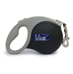 Viva Retractable 5m Lead Black M