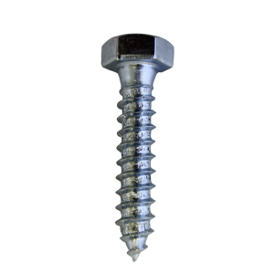 M10 X 100mm Galv Coach Screw 5/Pk